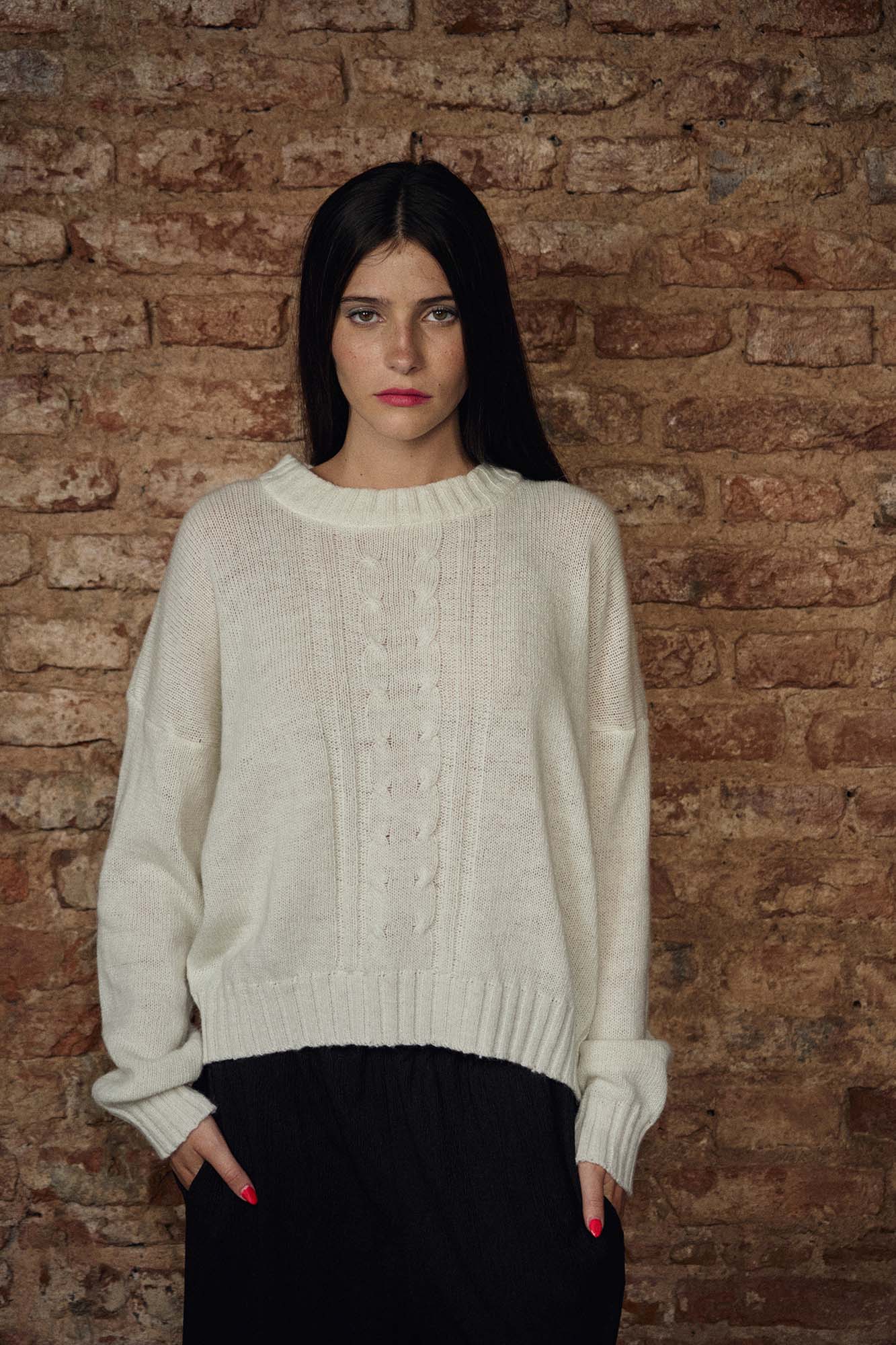 SWEATER FLUOR CRUDO